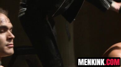 Seth Santoro and Brock Avery made to endure Christian Wildes BDSM